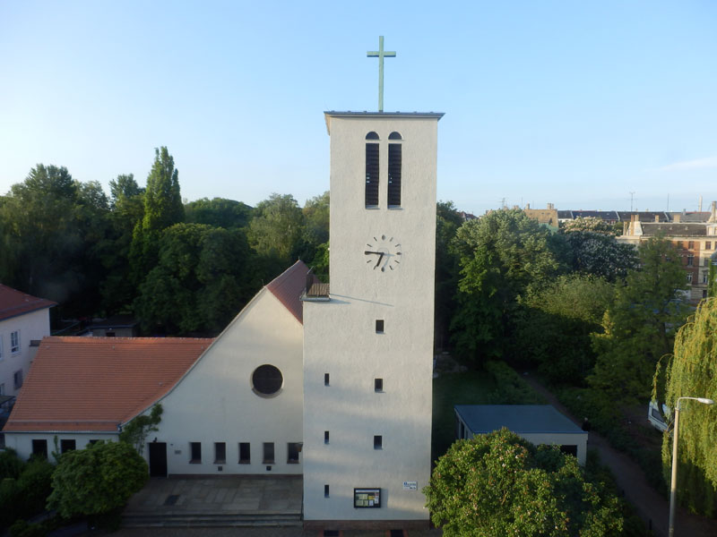 Trinitatiskirche zu Leipzig Anger-Crottendorf, Foto: Ralf Mäkert